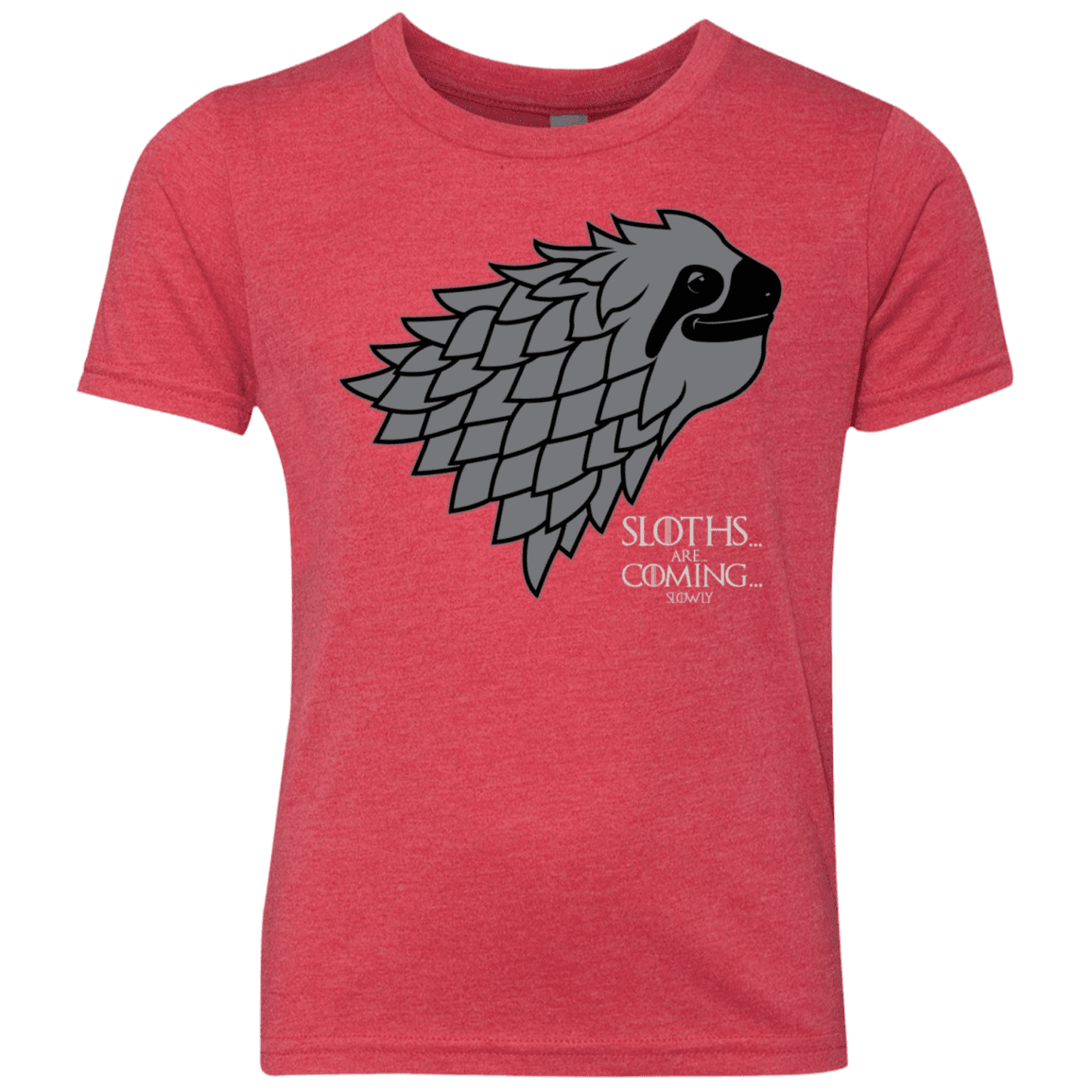 T-Shirts Vintage Red / YXS Sloths.. are.. co.. Youth Triblend T-Shirt