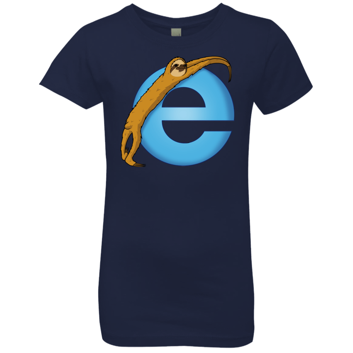 T-Shirts Midnight Navy / YXS Slownet Girls Premium T-Shirt