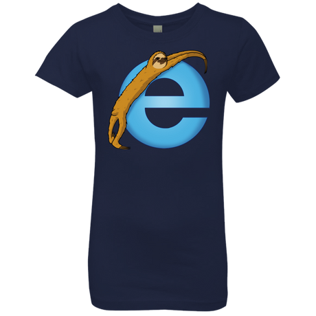 T-Shirts Midnight Navy / YXS Slownet Girls Premium T-Shirt