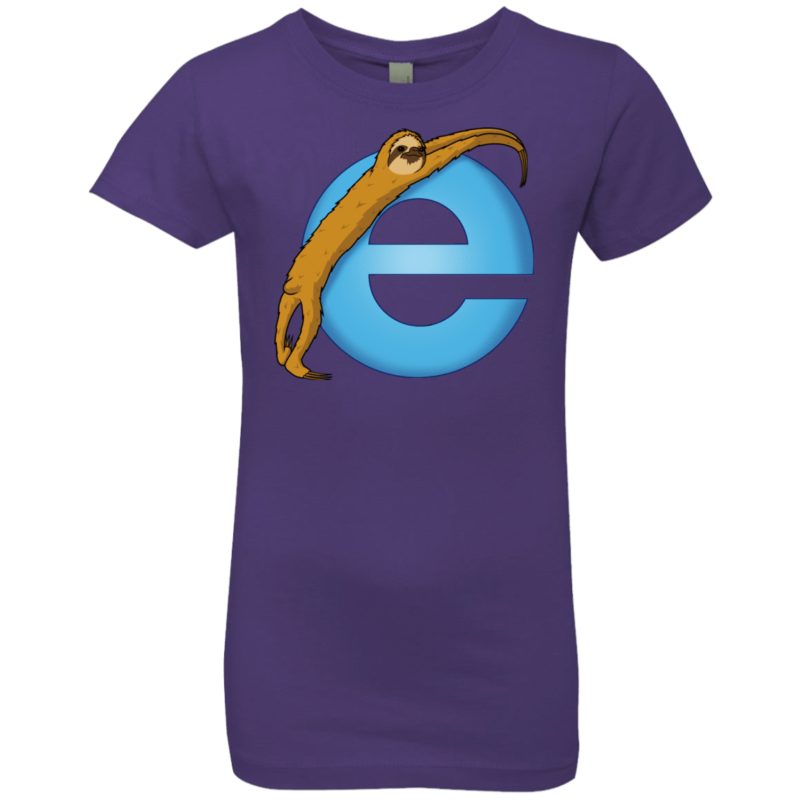 T-Shirts Purple Rush / YXS Slownet Girls Premium T-Shirt