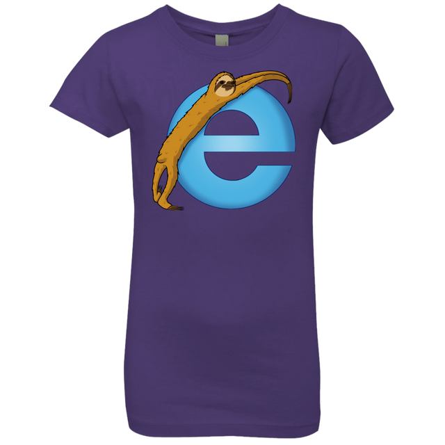 T-Shirts Purple Rush / YXS Slownet Girls Premium T-Shirt