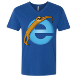 T-Shirts Royal / X-Small Slownet Men's Premium V-Neck