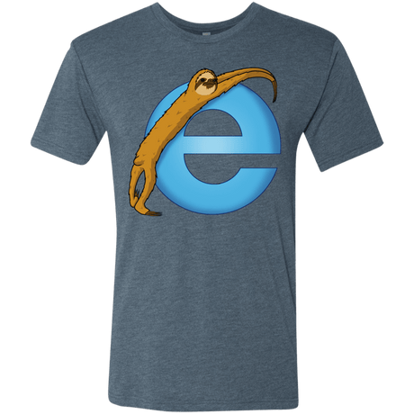 T-Shirts Indigo / S Slownet Men's Triblend T-Shirt