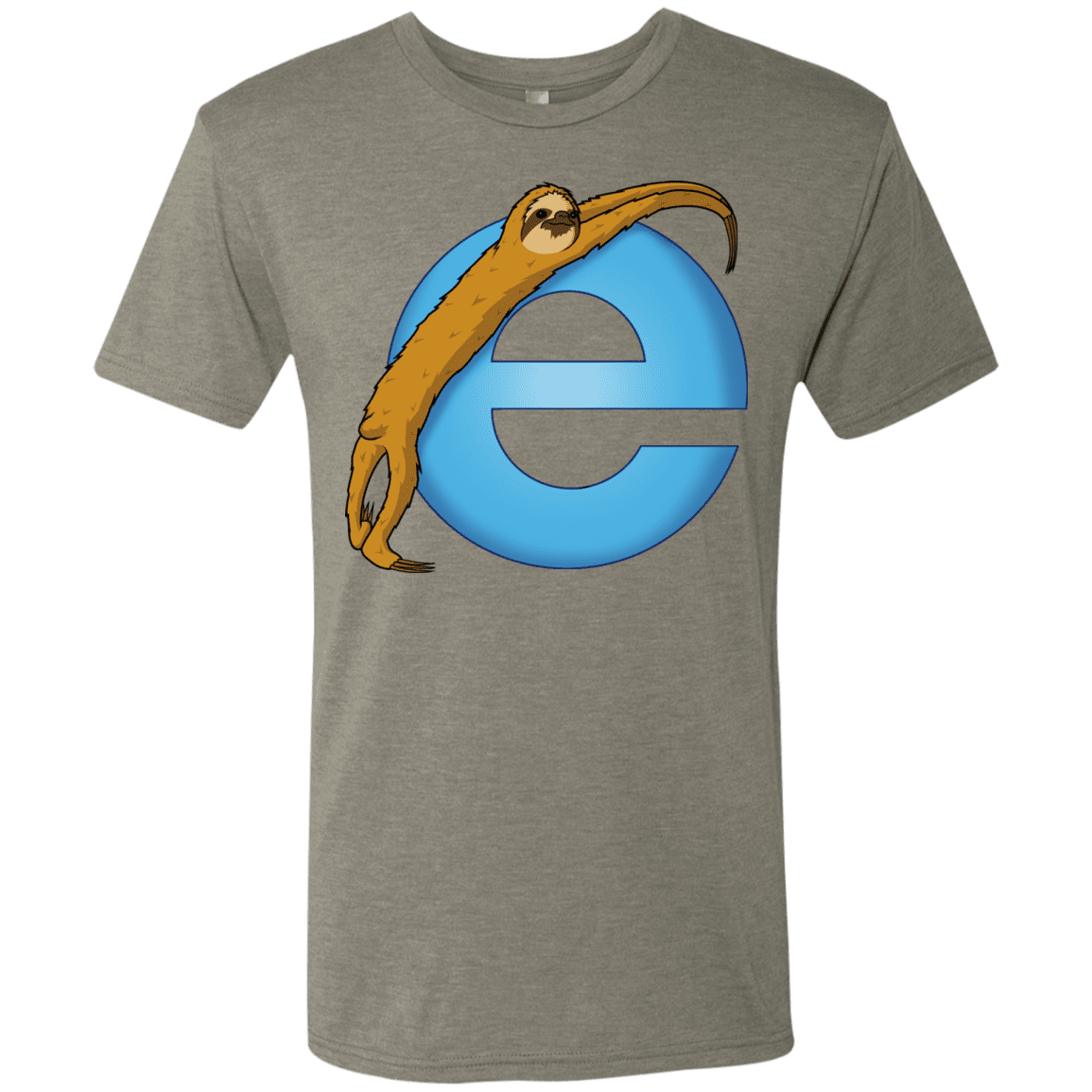 T-Shirts Venetian Grey / S Slownet Men's Triblend T-Shirt