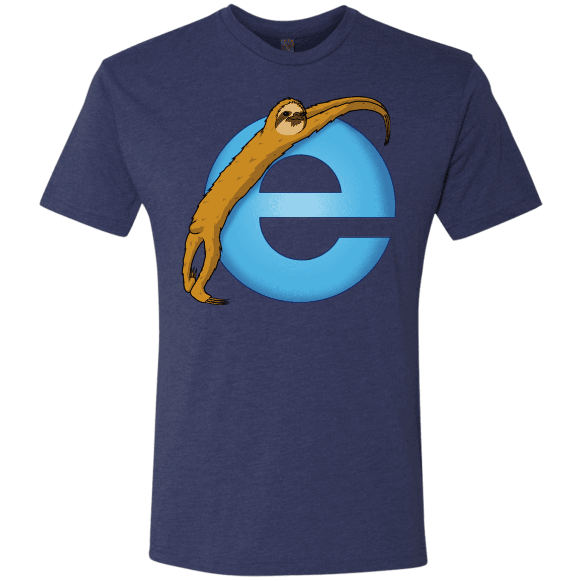 T-Shirts Vintage Navy / S Slownet Men's Triblend T-Shirt