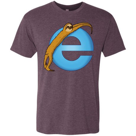 T-Shirts Vintage Purple / S Slownet Men's Triblend T-Shirt