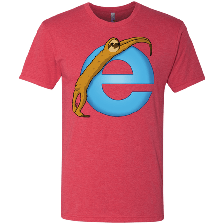 T-Shirts Vintage Red / S Slownet Men's Triblend T-Shirt