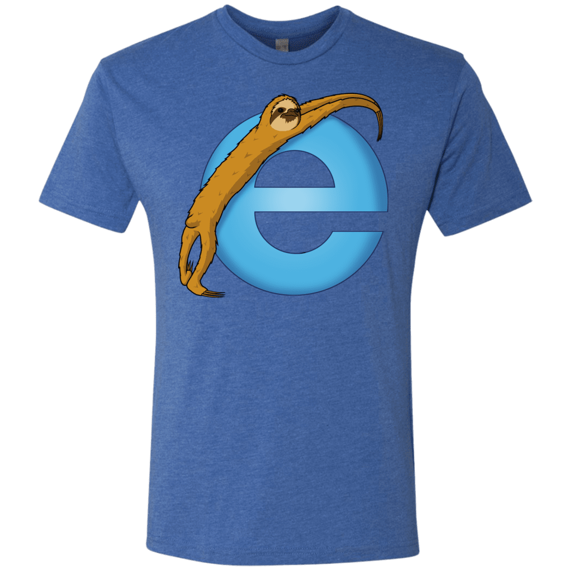 T-Shirts Vintage Royal / S Slownet Men's Triblend T-Shirt