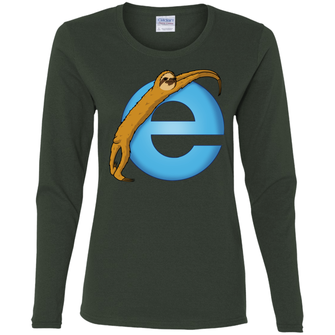 T-Shirts Forest / S Slownet Women's Long Sleeve T-Shirt