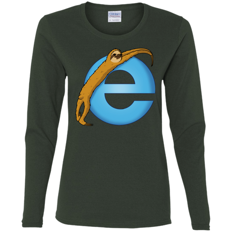 T-Shirts Forest / S Slownet Women's Long Sleeve T-Shirt