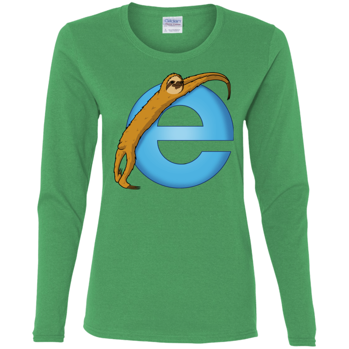 T-Shirts Irish Green / S Slownet Women's Long Sleeve T-Shirt