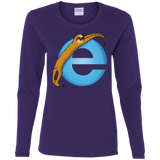 T-Shirts Purple / S Slownet Women's Long Sleeve T-Shirt