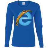 T-Shirts Royal / S Slownet Women's Long Sleeve T-Shirt