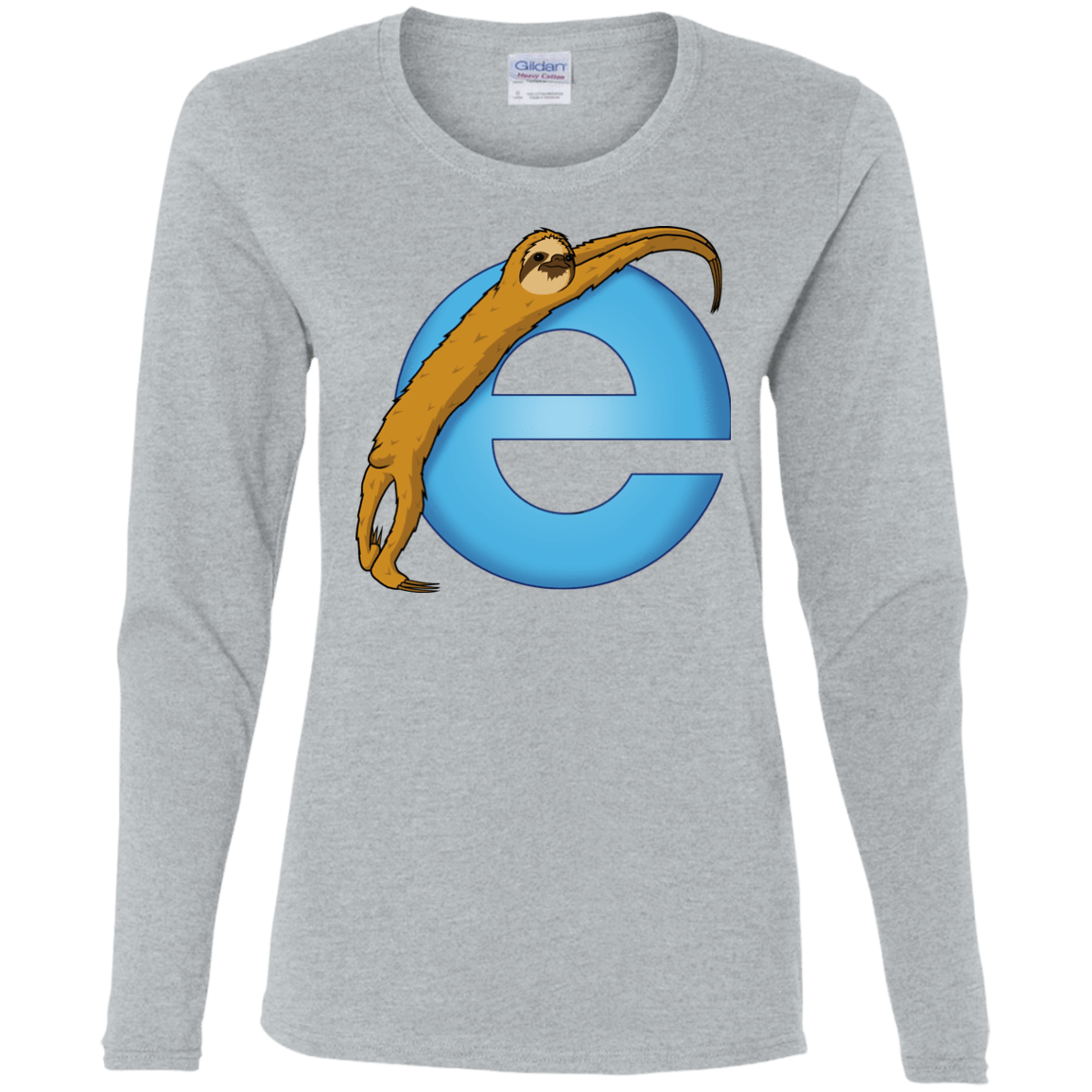 T-Shirts Sport Grey / S Slownet Women's Long Sleeve T-Shirt