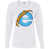 T-Shirts White / S Slownet Women's Long Sleeve T-Shirt