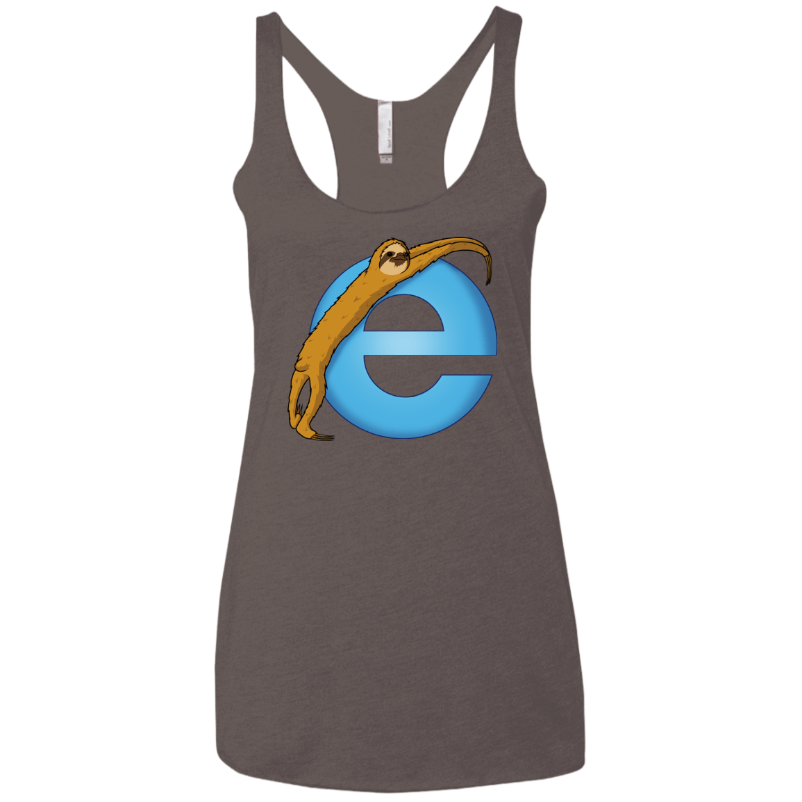 Slownet Women's Triblend Racerback Tank