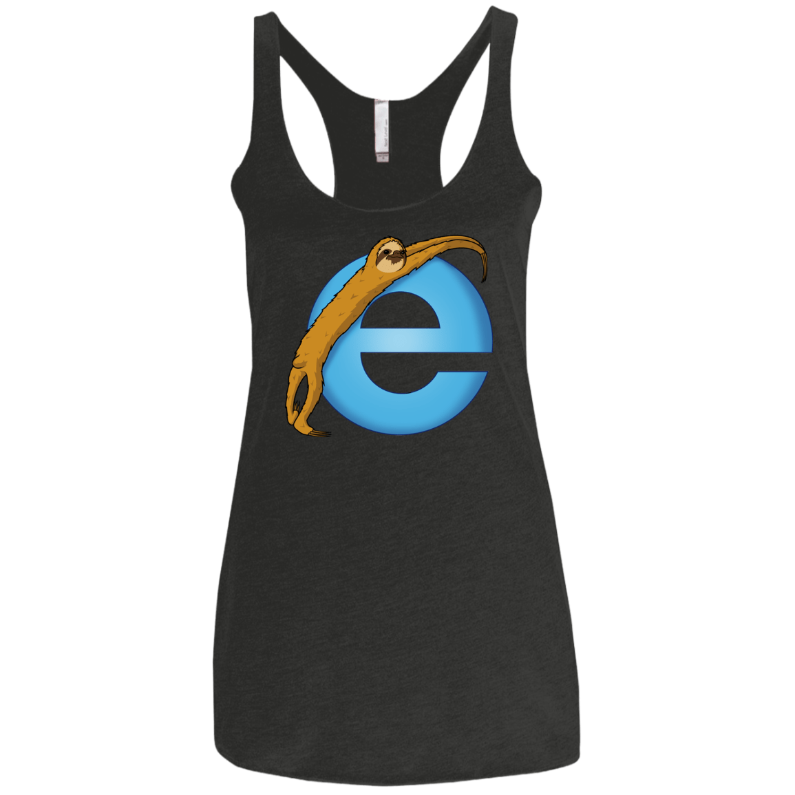 Slownet Women's Triblend Racerback Tank