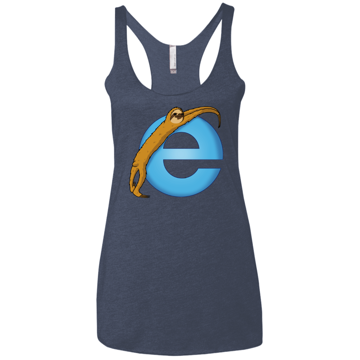 Slownet Women's Triblend Racerback Tank