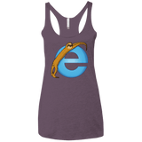Slownet Women's Triblend Racerback Tank