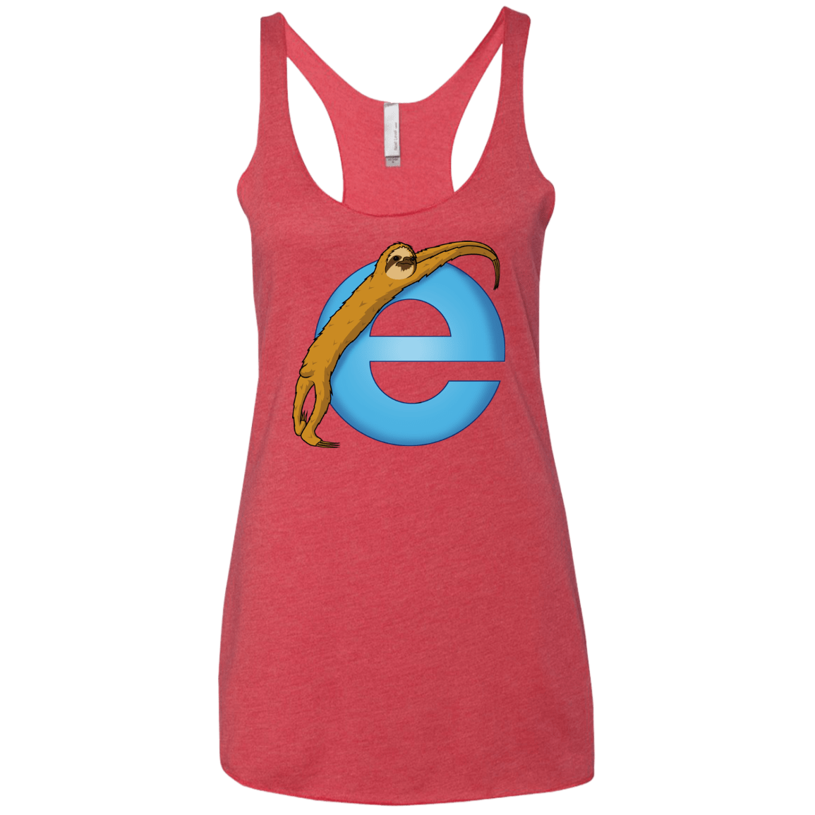 Slownet Women's Triblend Racerback Tank