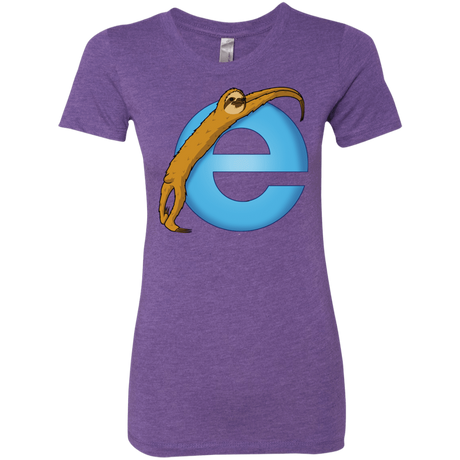 T-Shirts Purple Rush / S Slownet Women's Triblend T-Shirt