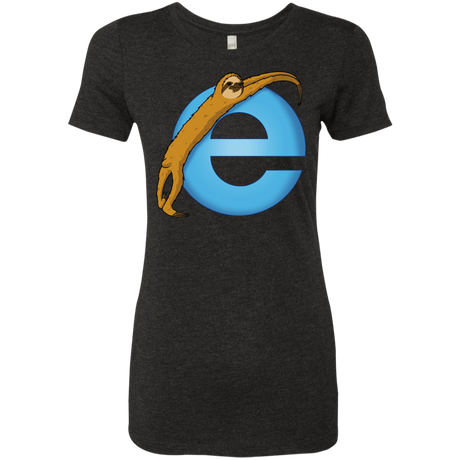 T-Shirts Vintage Black / S Slownet Women's Triblend T-Shirt