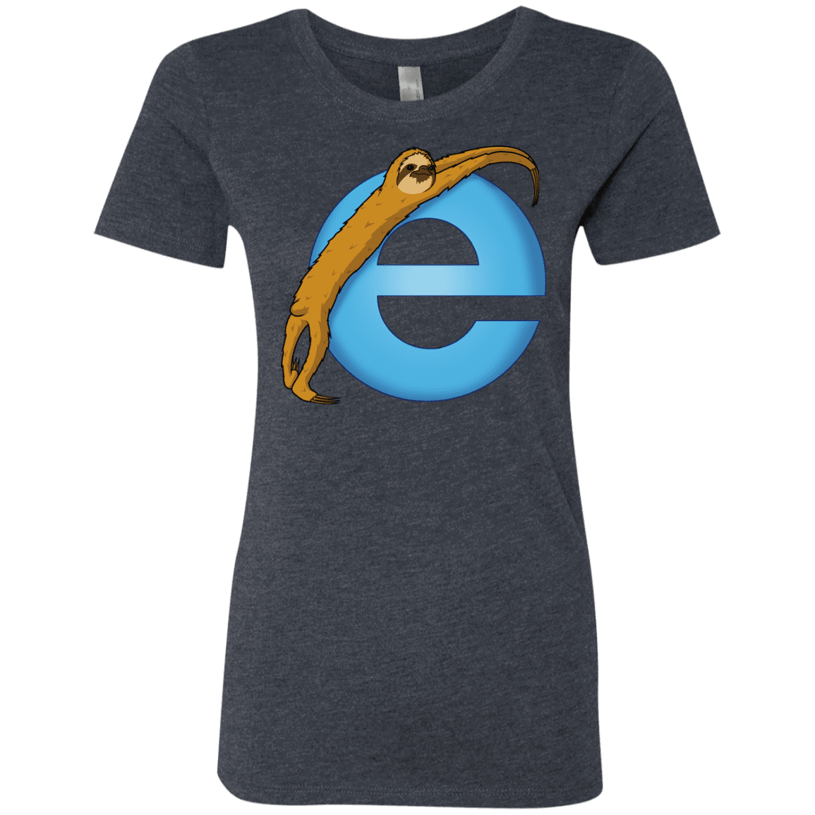 T-Shirts Vintage Navy / S Slownet Women's Triblend T-Shirt