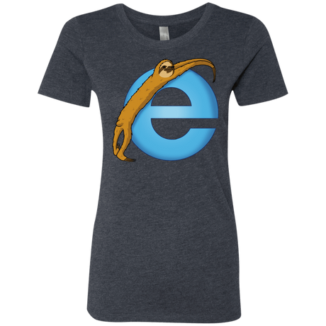 T-Shirts Vintage Navy / S Slownet Women's Triblend T-Shirt