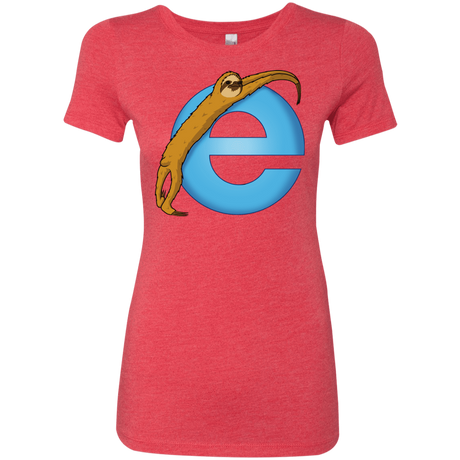 T-Shirts Vintage Red / S Slownet Women's Triblend T-Shirt
