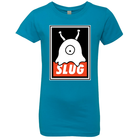 T-Shirts Turquoise / YXS Slug Girls Premium T-Shirt