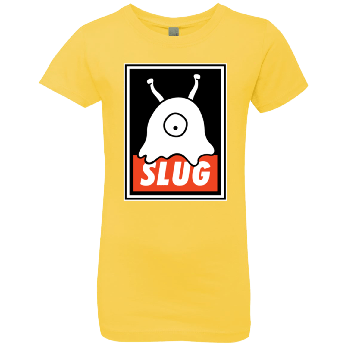 T-Shirts Vibrant Yellow / YXS Slug Girls Premium T-Shirt