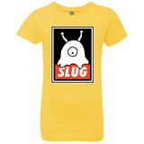 T-Shirts Vibrant Yellow / YXS Slug Girls Premium T-Shirt