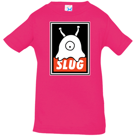 T-Shirts Hot Pink / 6 Months Slug Infant PremiumT-Shirt