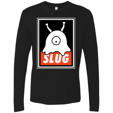 T-Shirts Black / Small Slug Men's Premium Long Sleeve