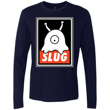 T-Shirts Midnight Navy / Small Slug Men's Premium Long Sleeve