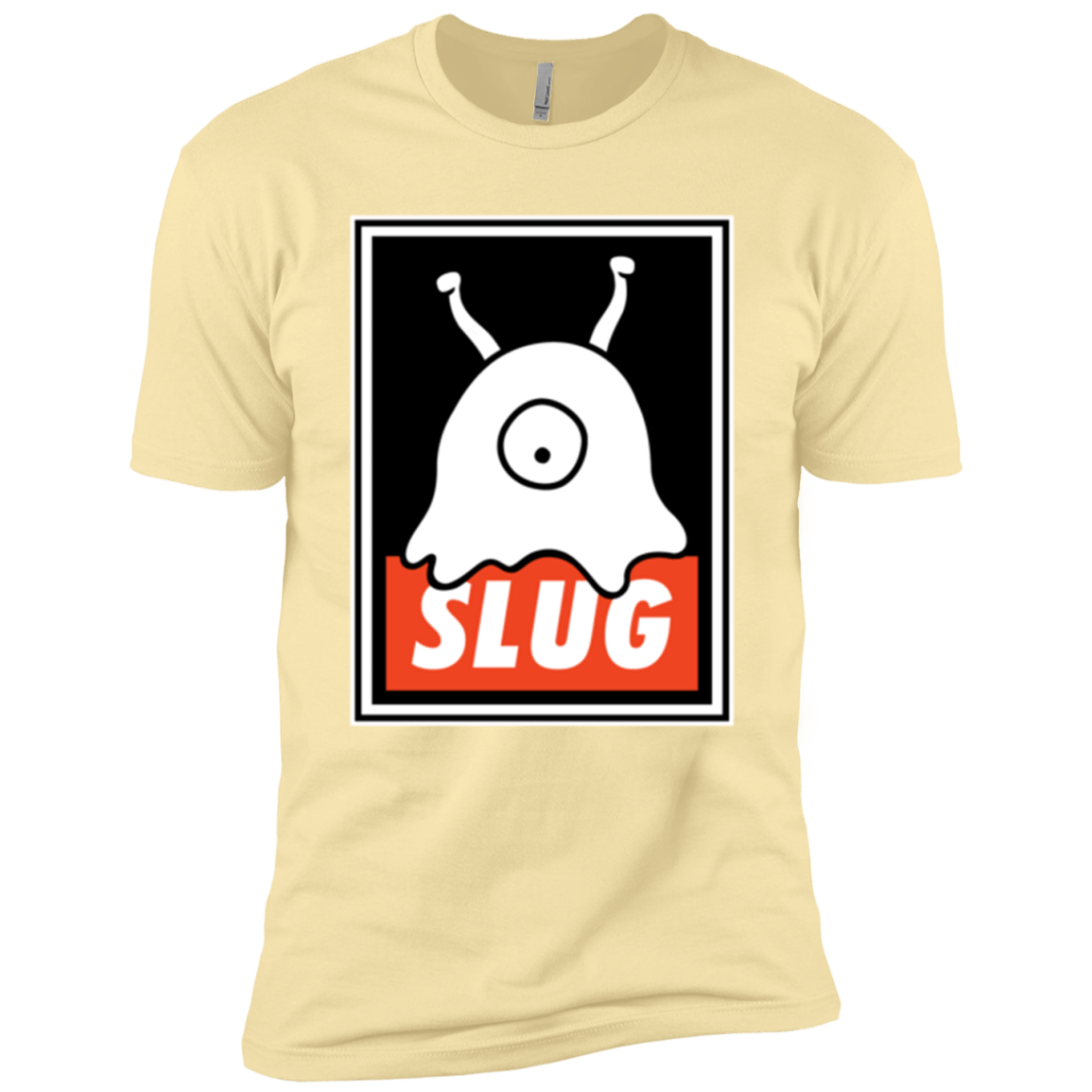 T-Shirts Banana Cream / X-Small Slug Men's Premium T-Shirt