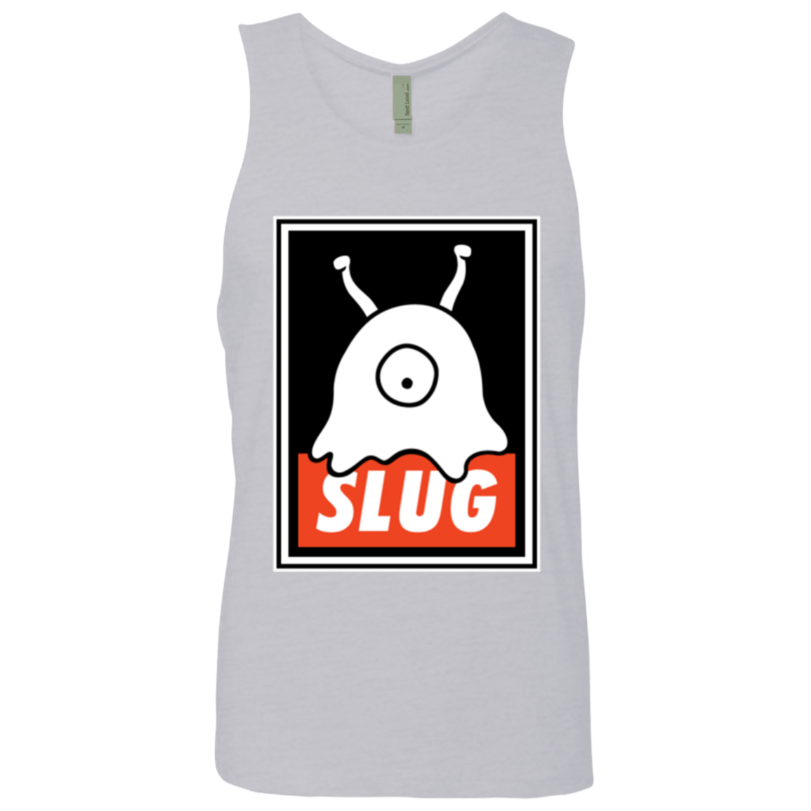 T-Shirts Heather Grey / Small Slug Men's Premium Tank Top