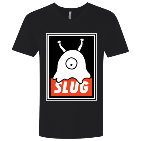 T-Shirts Black / X-Small Slug Men's Premium V-Neck