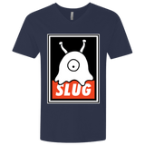 T-Shirts Midnight Navy / X-Small Slug Men's Premium V-Neck
