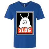 T-Shirts Royal / X-Small Slug Men's Premium V-Neck
