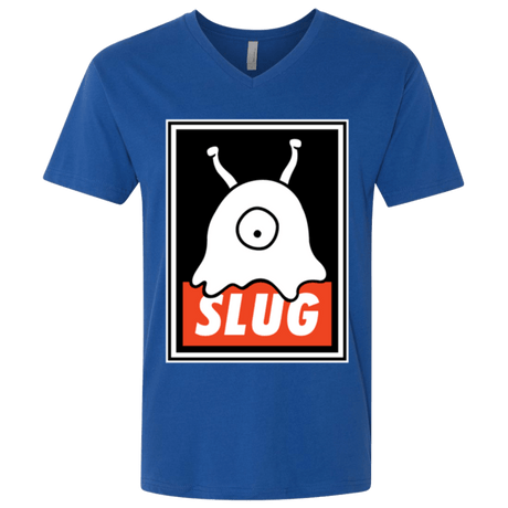 T-Shirts Royal / X-Small Slug Men's Premium V-Neck