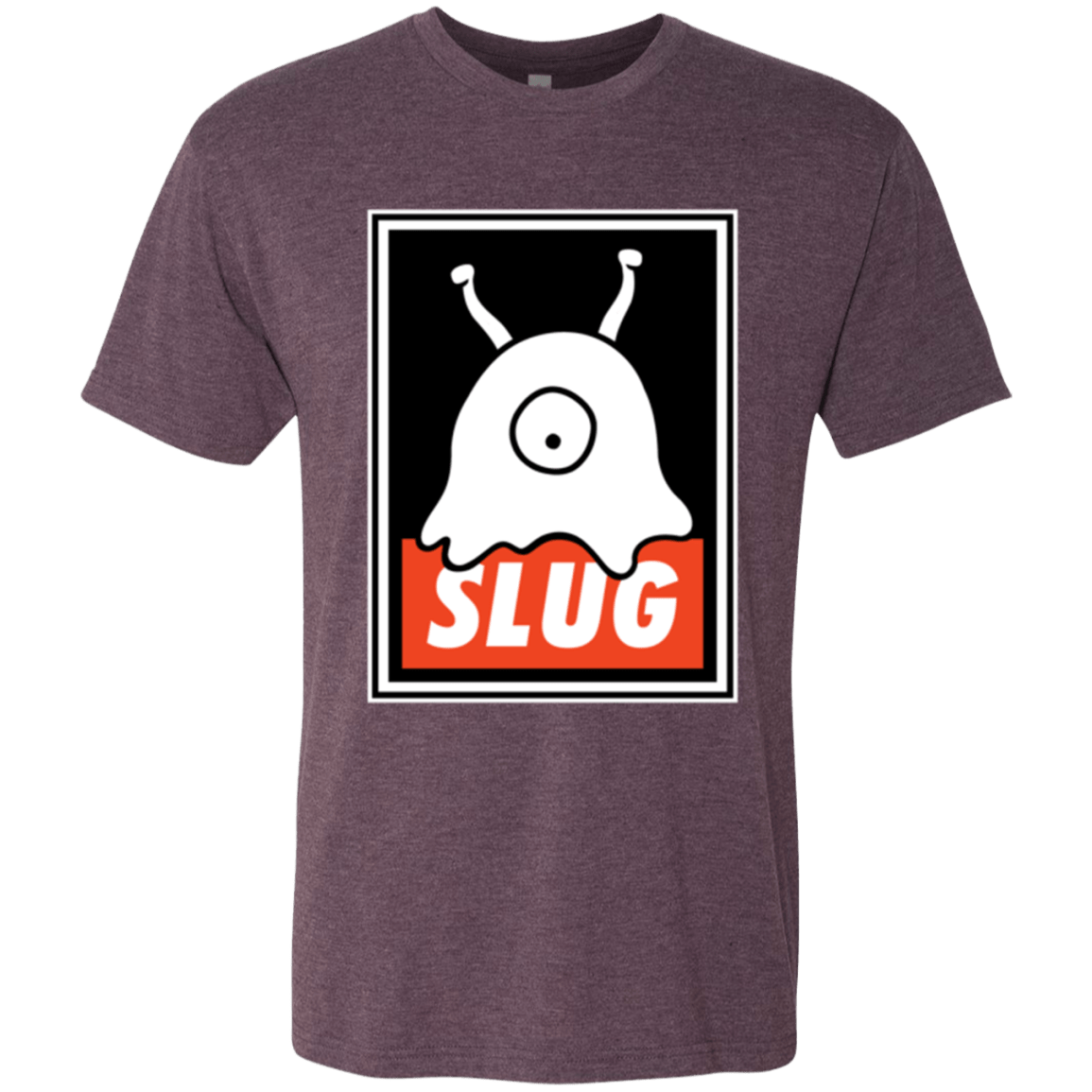 T-Shirts Vintage Purple / Small Slug Men's Triblend T-Shirt