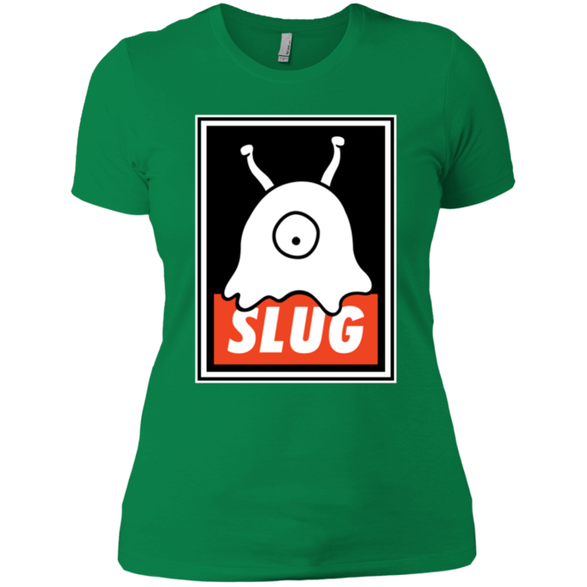 T-Shirts Kelly Green / X-Small Slug Women's Premium T-Shirt