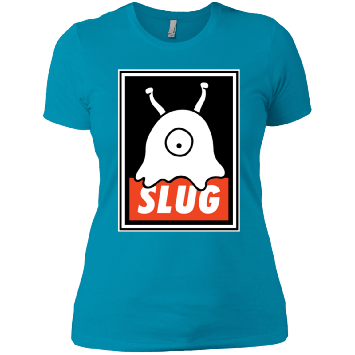 T-Shirts Turquoise / X-Small Slug Women's Premium T-Shirt