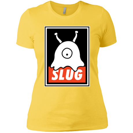 T-Shirts Vibrant Yellow / X-Small Slug Women's Premium T-Shirt