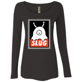 T-Shirts Vintage Black / Small Slug Women's Triblend Long Sleeve Shirt