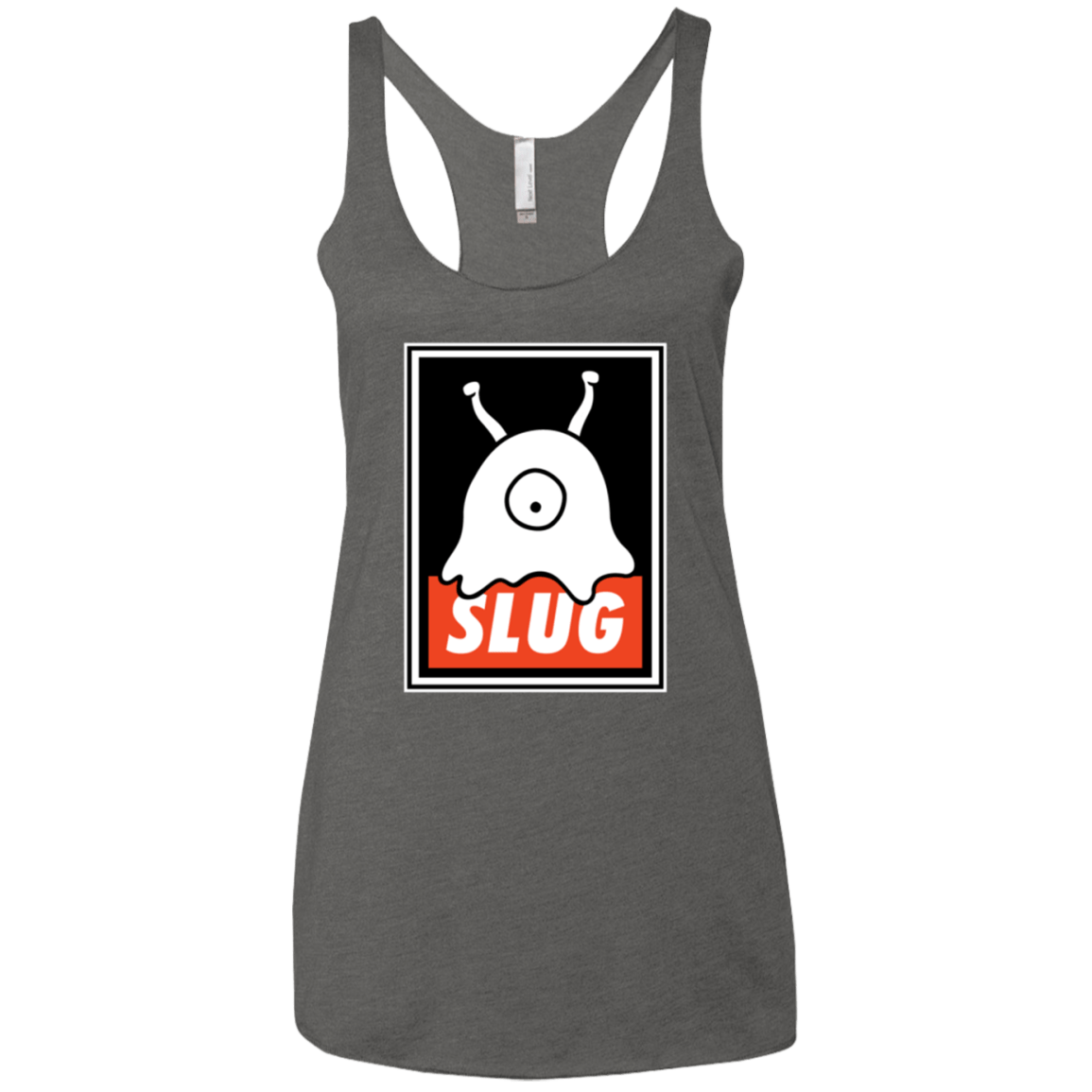 T-Shirts Premium Heather / X-Small Slug Women's Triblend Racerback Tank
