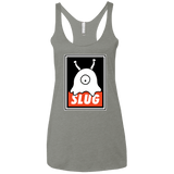 T-Shirts Venetian Grey / X-Small Slug Women's Triblend Racerback Tank