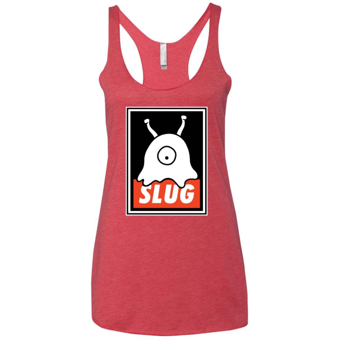 T-Shirts Vintage Red / X-Small Slug Women's Triblend Racerback Tank