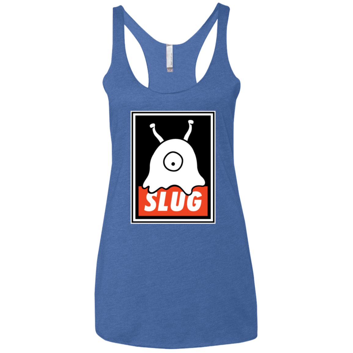 T-Shirts Vintage Royal / X-Small Slug Women's Triblend Racerback Tank